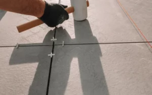 Pose carrelage extérieur